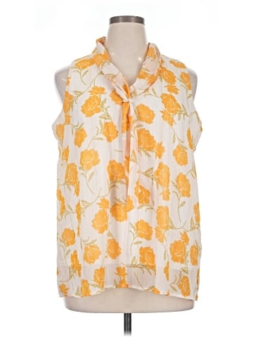 Molly & Isadora Sleeveless Blouse (view 1)