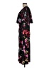 Connected Apparel Floral Black Cocktail Dress Size 6 (petite) - photo 5