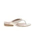 Eileen Fisher 100% Leather Ivory Sandals Size 11 - photo 1
