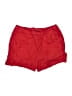 J.Crew 100% Linen Solid Red Shorts Size XXS - photo 1