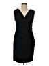 Connected Apparel Black Cocktail Dress Size 6 Petite - photo 1