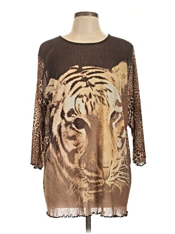Venezia 3/4 Sleeve Top (view 1)