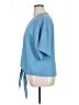 VIISHOW Blue Short Sleeve Blouse Size XL - photo 5