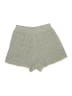 Mable Chevron-herringbone Gray Shorts Size S - photo 2