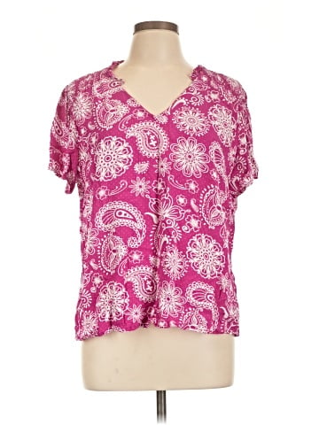 Carolyn Taylor Short Sleeve Henley (view 1)