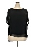 Joseph A. 100% Polyester Black Short Sleeve Blouse Size XXL - photo 1