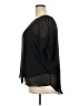 Joseph A. 100% Polyester Black Short Sleeve Blouse Size XXL - photo 5