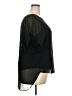 Joseph A. 100% Polyester Black Short Sleeve Blouse Size XXL - photo 4