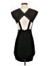 BCBGeneration Solid Black Cocktail Dress Size 0 - photo 2