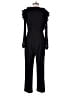 Express 100% Polyester Solid Black Jumpsuit Size 0 (petite) - photo 2