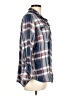 Kut from the Kloth 100% Lyocell Plaid Blue Long Sleeve Button-Down Shirt Size L - photo 4