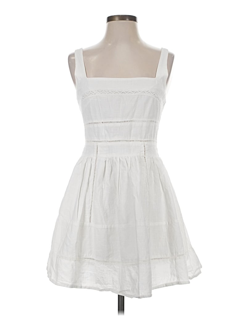 Pre-owned Commense Casual Dress In White