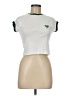 Primark 100% Cotton White Short Sleeve Turtleneck Size M - photo 1