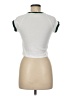 Primark 100% Cotton White Short Sleeve Turtleneck Size M - photo 2