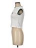 Primark 100% Cotton White Short Sleeve Turtleneck Size M - photo 5