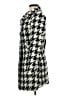 New York Yoki Collection Houndstooth Black Coat Size M - photo 5