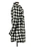 New York Yoki Collection Houndstooth Black Coat Size M - photo 4