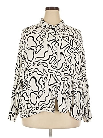 ASOS Long Sleeve Blouse (view 1)