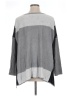 Fever Color Block Gray Pullover Sweater Size XL - photo 2