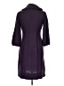 I.N. Studio Solid Purple Casual Dress Size L - photo 2