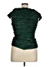 Cachet Green Sleeveless Blouse Size 14 - photo 2