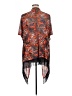 Siren Lily 100% Polyester Orange Kimono Size 1X - photo 2