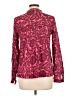Antik Batik Burgundy Long Sleeve Blouse Size 12 - photo 2
