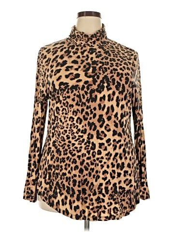 JM Collection Turtleneck Sweater (view 1)