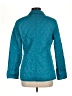 Burberry 100% Polyester Teal Blue Jacket Size L - photo 2