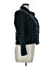 Positive Attitude 100% Acrylic Plaid Green Jacket Size 16 - photo 4