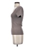Cuyana Gray Tan Short Sleeve Top Size S - photo 5