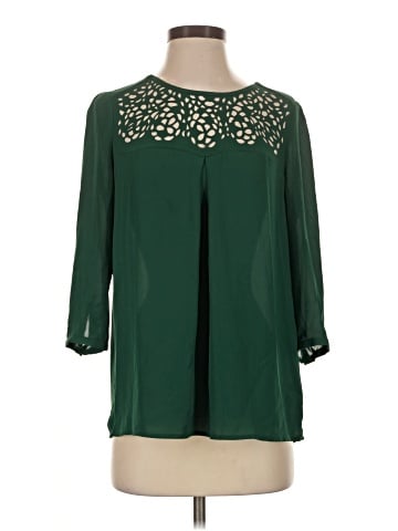 HD in Paris 3/4 Sleeve Blouse (view 1)