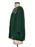 HD in Paris 100% Polyester Green 3/4 Sleeve Blouse Size 2 - photo 5