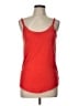 t.la 100% Cotton Red Tank Top Size L - photo 1