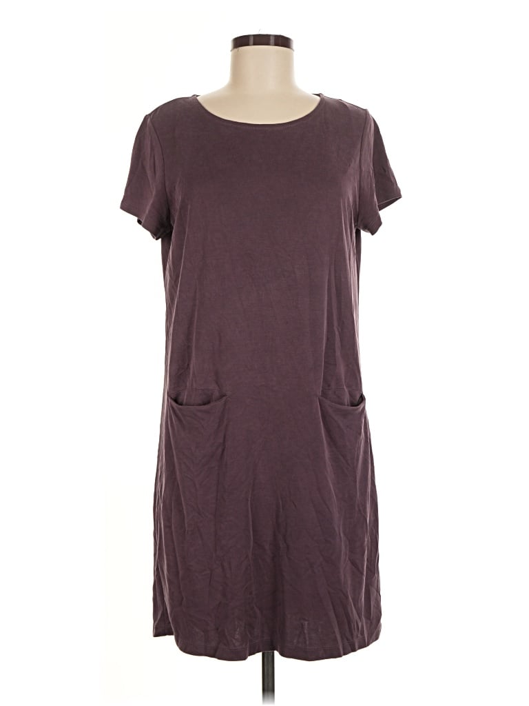 Pre-owned Sigrid Olsen Casual Dress In Burgundy