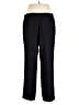 Le Suit 100% Polyester Solid Black Dress Pants Size 14 - photo 2