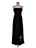 Feathers Black Cocktail Dress Size M - photo 1
