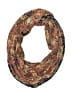 J.Jill 100% Recycled Polyester Paisley Brown Scarf One size - photo 1