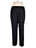 Le Suit 100% Polyester Black Dress Pants Size 14 - photo 2