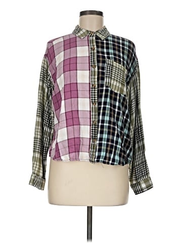 Cato Long Sleeve Button-Down Shirt (view 1)