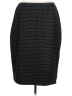Le Suit 100% Polyester Houndstooth Black Formal Skirt Size 16 - photo 1