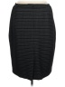 Le Suit 100% Polyester Houndstooth Black Formal Skirt Size 16 - photo 2