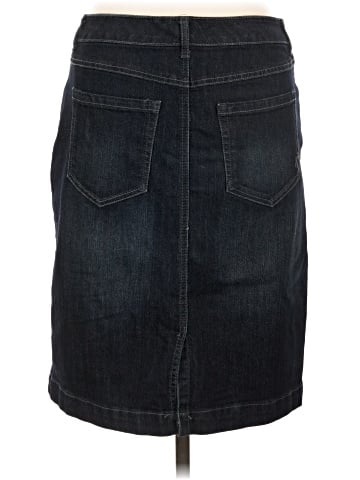 Style&Co Denim Skirt (view 2)