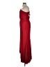 Xscape Solid Red Cocktail Dress Size 16 - photo 5