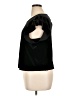 Kaari Blue Black Short Sleeve Top Size XL - photo 5