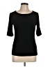 Grace Black 3/4 Sleeve Top Size L - photo 1