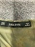 Zara Basic 100% Polyester Print Teal Cocktail Dress Size XS - photo 7