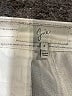 Joie 100% Linen Stripes Ivory Shorts Size 4 - photo 3