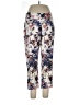 Peck & Peck Floral Ivory Casual Pants Size 12 - photo 1