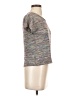 Stranded Tweed Gray Short Sleeve T-Shirt Size XS - photo 4